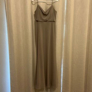 Jenny Yoo cowl neck bridesmaid dress